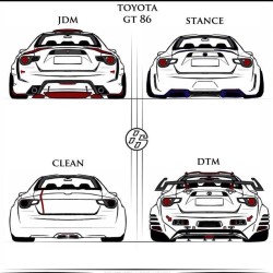 #jdm #stance #clean or #dtm?? Which one do you like?? #frs #brz