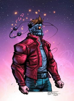limbasan-san:  Star-Lord!!! Pencils by me. Colors by Jesse Heagy. 