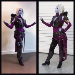 yukiwashere:  So yeeeeah! This is my finished Mara Sov cosplay! Pretty damn happy with how it turned out and ugh it was so much fun running about in it! Even if some of it is inaccurate I’m still super happy c; More proper photos coming out soon! &lt;3