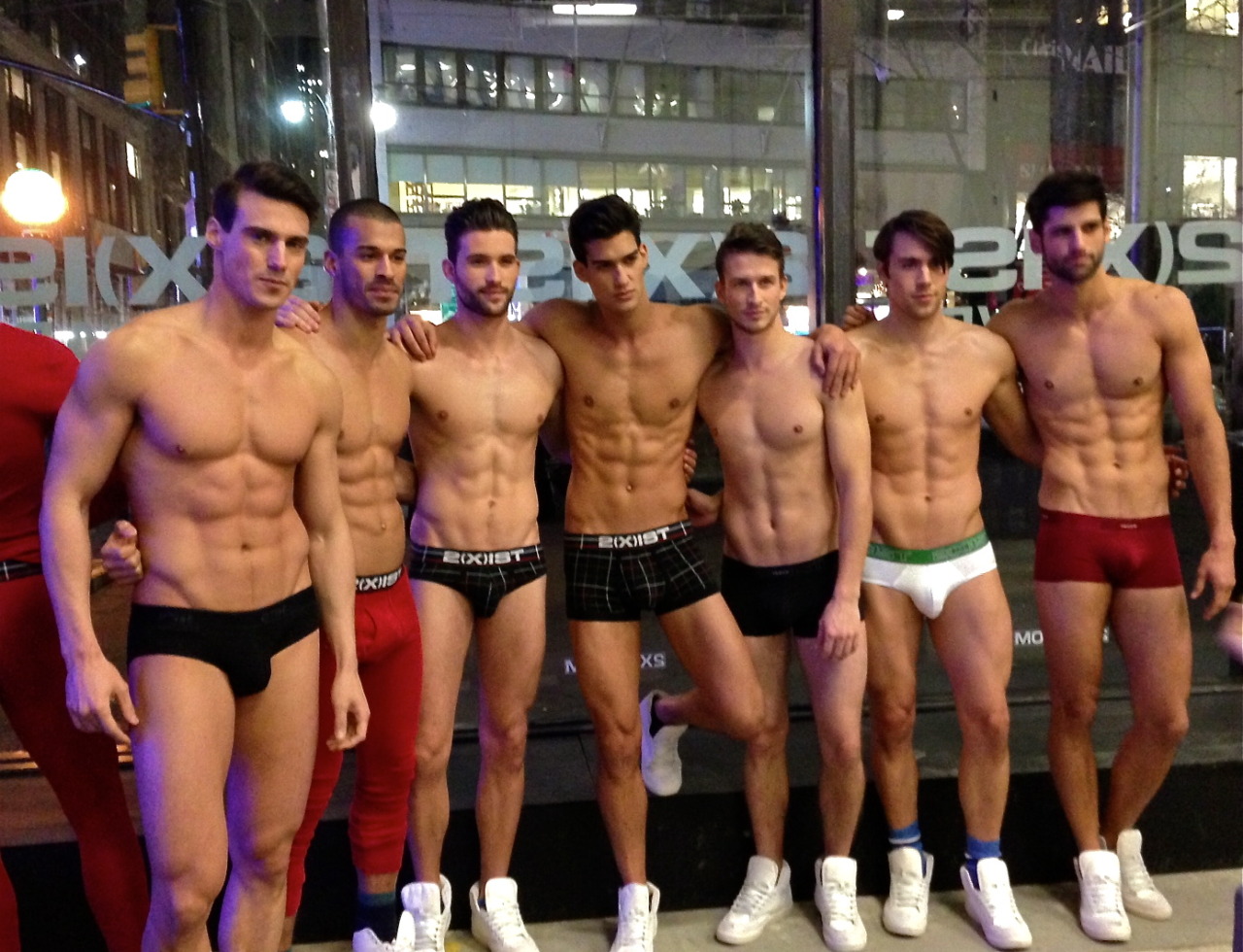 awkwardtbird:  “The Men of the 2(X)IST Runway (From left to right): Conrad Blane