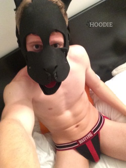 puphoodie:Two new jockstraps for the pup means all sorts of fun! ;) *wags*Find me on Twitter here!