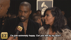 siouxlove:  imwithkanye:  Kanye West giving fans what they want on the red carpet.  Yes