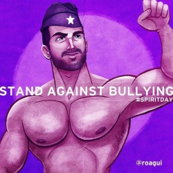 roagui:Stand against bullying! #spiritday