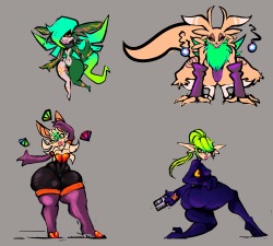 wolflance:  FUSIONS GALORE~tons of other peeps character in here (mostly one person…)ill list them here by no particular oder cuz im lazy AF @oogzie @torbletumble @retroartcorner @penlink @snugundies @elfdrago  Oh yeah, I remember that stream. It was