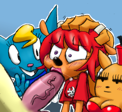 Soubriquetrouge:  Butlova:  Soubriquetrouge:  Lammy Is Lucky To Have Friends Like