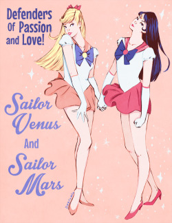 degraalaart:  Sailor Venus and Sailor Mars in old Barbie style. You can see Sailor Moon and Chibimoon here. 