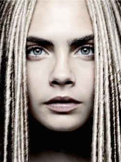 stormtrooperfashion:  Cara Delevingne in “Deep Breeding” by Platon for Garage Magazine, Fall/Winter 2014 See more from this set here. 