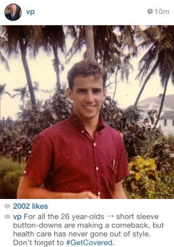 jazn:  aconnormanning:  Joe Biden you slick fuck giving A+ cute tips and slipping in a message about healthcare on a pic of you looking fine as shit back in the day.   one more yr! thx uncle joe!
