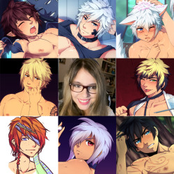   Joining ‪#‎artvsartist‬ trend ! Surrounded by my ocs~~  