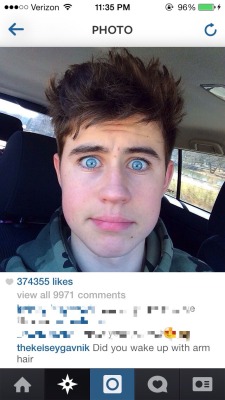 ass-sass-class-pizza:  THE COMMENTS ON NASH GRIERS INSTAGRAM ARE MAKING ME PISS MY SELF THIS FUCKING ASSHOLE DESERVES IT. YOUR BLUE EYES CANT GET YOU OUT OF THIS ONE U SHIT 