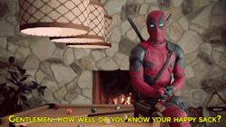 these-things-happen-70:  sizvideos:  Deadpool’s instructive video may save your testicles  This makes me so happy because men don’t have enough of these types of awareness campaigns for testicular cancer.  