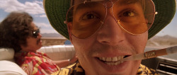 trilliumfilms:  FEAR AND LOATHING IN LAS VEGAS (1998) Directed by Terry Gilliam  “We had two bags of grass, seventy-five pellets of mescaline, five sheets of high-powered blotter acid, a saltshaker half-full of cocaine, and a whole galaxy of multi-colored