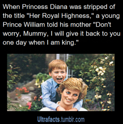 pizzaismylifepizzaisking:  ultrafacts:  After the divorce of Prince Charles and Princess Diana, her title was stripped. She was able to keep ”Diana, Princess of Wales” due to the fact that she was the mother of the second and third in line to the