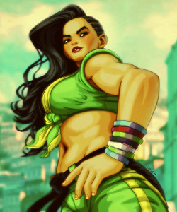 eddieholly:  Laura Matsuda - Street Fighter V 