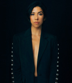 flawlessbeautyqueens:Stephanie Beatriz photographed by Nate Taylor