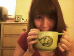 Protip: drink tea at night out of cups that