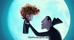 frozenmusings:  mariconi:  “Maybe the kid isn’t supposed to fly.”“Quiet! This is how they learn. You throw them and they figure it out.”                                - Hotel Transylvania 2 Teaser 2015 -  Stop this child is