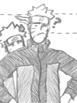 doodles from watching Naruto last nighti