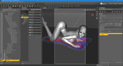 Post 470: Irisa - Setting up a scene in Daz3DUsing D-Formers in 2 different ways#Clare3Dx