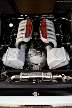 desertmotors:  1994 Ferrari 512 TR Engine Bay  