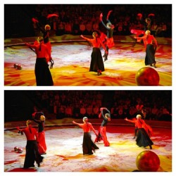 #Fire #girls #dance  #Izhevsk #Circus #Christmas