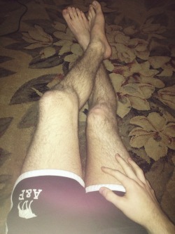 Brettchase418:  Chillin In My Short Ass Shorts 