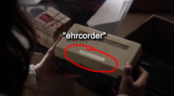prettylittleliarsxxxx:  This isn’t an uncommon thing on reel to reel tape recorders but obviously they picked this certain brand/type for a reason. I mean… “A Recorder”? Ali Recorder? Or ‘A’ (team) Recorder? This show has ruined me.