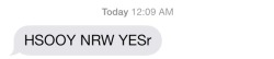 dietchola:  the best New Years text I got 