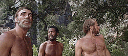 Charlton Heston, Robert Gunner &amp; Jeff BurtonPlanet of the Apes (1968)