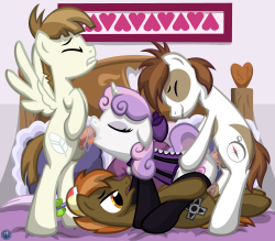 Template93:  ~ A Sweet Gang Bang ~ A Sexy Commission From Jmhguy ~ Ponies Have Been