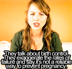 whoremoan-driven:  xanakin:  A for Abstinence   Laci Green is a body/sex/person positive queen &lt;3