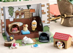 meowoofau:  neko atsume toys now available  It was only a matter of time until Kitty Collector got its own toy line. 