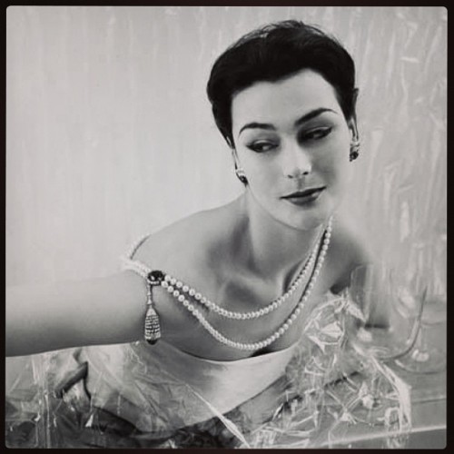 Porn diamondsinthelibrary:  Anne Gunning for Cartier photos