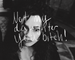 mydraco:  the potter generation 14. Bellatrix or Narcissa  Bellatrix was first drawn to Lord Voldemort because they both believe in an ideology that favors pure-bloods over other members of the wizarding community. Her family motto, from her maiden name