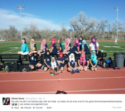 Smartgirlsattheparty:  Policymic:  The Refs Wouldn’t Let Samah Play In Her Hijab,