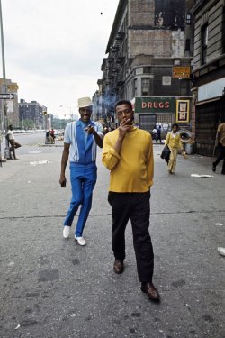 Afewacresofsnow:from A Paris Match Issue On Harlem In 1970. Jack Garofalo  Photographed