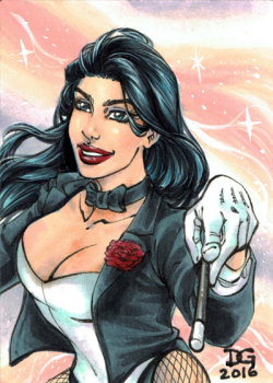 mechasketch: Zatanna PSC by mechangel2002 We all know who this sexy lady is :) Another PSC done as a warmup. I used to have time to do stuff like this where I could experiment with colour techniques, etc. Its been a lot harder lately to find the time