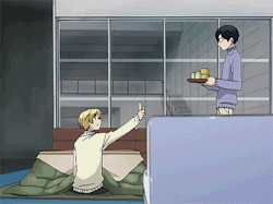 bassaniolovesantonio:  30 Day Ouran Challenge  Day 29: The scene that made you happiest —&gt; The kotatsu scene from And So Kyoya Met Him! ಥvಥ