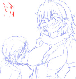 pat req description : could we see more Li'l Jaune Arc? Perhaps an older, busty girl like Yang letting Li'l Jaune suck on her breasts?please support me on patreon for more rwby!PATREON
