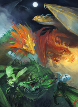 awesomedigitalart:  Vale of Dragons by Mr—Jack