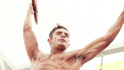 gay-bieber:  cinemagaygifs:Zac Efron - Baywatch  Bae for life!! Look at those pits 😍