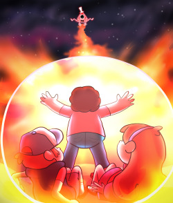 theme-guy:Oops, my hand slipped. I would donate a kidney to have this crossover become a real thing.  Got inspired to write a thing again.????: Hey-hey-hey! If it isn&rsquo;t Steven Universe! I guess you&rsquo;ve gone through enough life experiences