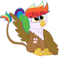 rainbowfeatherreplies:  animatroniclovingunicorn:½ commissions for @rainbowfeatherreplies! I love this adorable little griffon and I realized I need to draw griffons more :Y Enjoy!“It’s me, and yea, you should totally draw more of us, we’re the