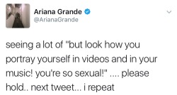 arianagrandeupdatesx: December 28: Ariana via Twitter.
