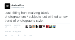 liftedtruth:  invisiblesidepart:  thotimusprime:  streetetiquette:  Thoughts on Twitter Shout out to all of the black creatives.   invisiblesidepart bout you  Shoutout to us!   this is important 