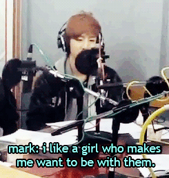  bambam insisting that he is mark’s ideal type      