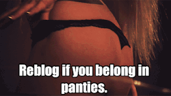 Your-Cherished-Rose:  Only In Panties   I Wear Thongs 24/7