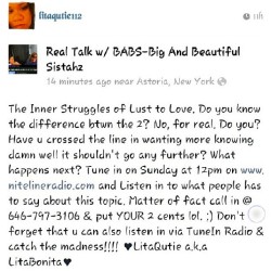 Everyone needs to check her out tomorrow!  #bestfriend #radioshow