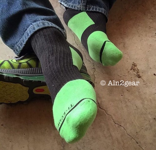 Nice socks!So how many pairs of shoes and sock do you own or do you even know?