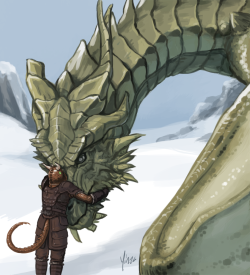yinza:  I restarted Skyrim recently and I forgot how much crap they make you go through before they let you meet Paarthurnax. And then you get up there and he’s like “but you didn’t come here to talk to an old dov.” Buddy. Pal. Friend. That is